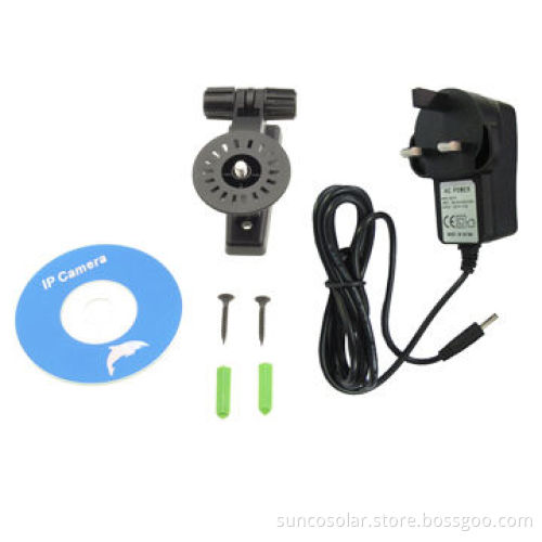 Wireless IP camera with VGA resolution, supports remote view on smartphones
